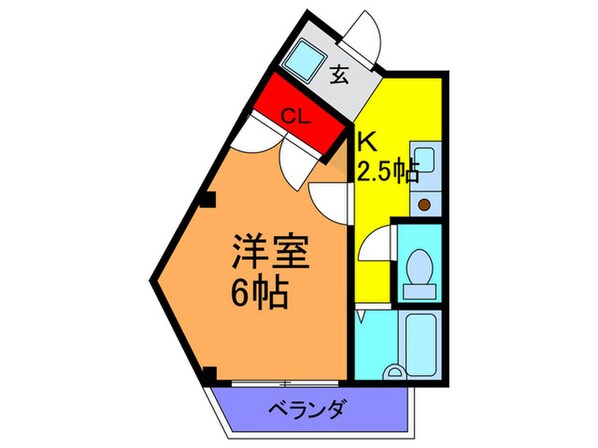 ラ・ガ－ディア２の物件間取画像